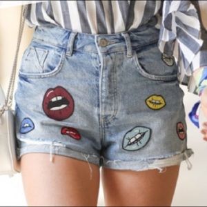 ZARA denim shorts
